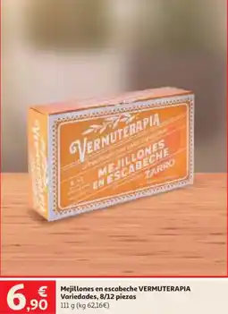 Alcampo Vermuterapia mejillones en escabeche oferta