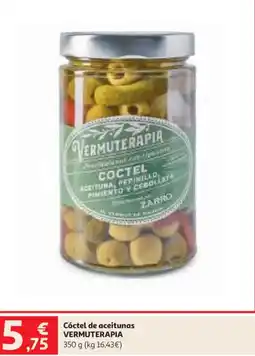 Alcampo Vermuterapia cóctel de aceitunas oferta
