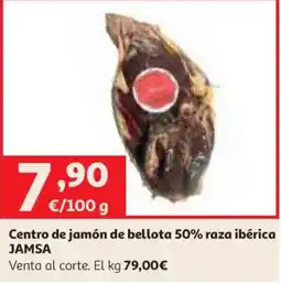 Alcampo Jamsa centro de jamón de bellota 50% raza ibérica oferta