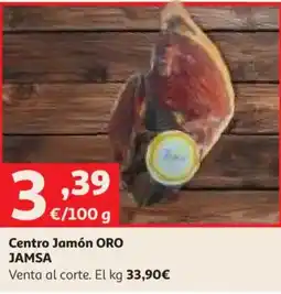 Alcampo Jamsa centro jamón oro oferta