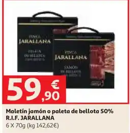 Alcampo Jarallana maletín jamón o paleta de bellota oferta