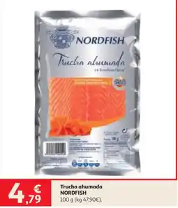 Alcampo Nordfish trucha ahumada oferta