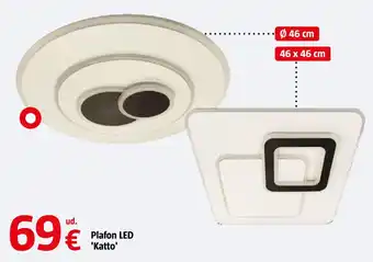 Plafon LED 'Katto'