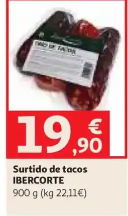 Alcampo Ibercorte surtido de tacos oferta