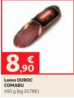 Alcampo Comabu lomo duroc oferta