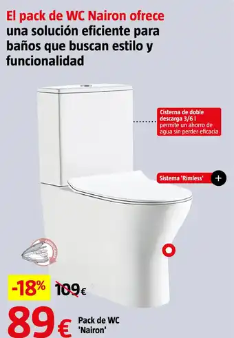 Pack de WC 'Nairon'