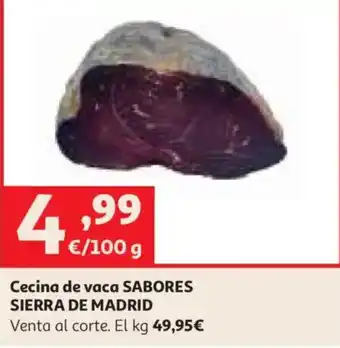 Cecina de vaca SABORES SIERRA DE MADRID