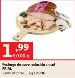 Alcampo Frial pechuga de pavo reducida en sal oferta