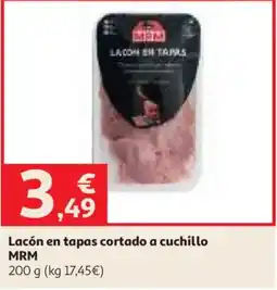 Alcampo MRM lacón en tapas cortado a cuchillo oferta