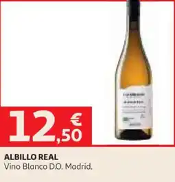 Alcampo Albillo Real Vino Blanco D.O. Madrid. oferta