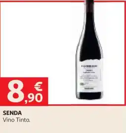 Alcampo Senda vino tinto oferta