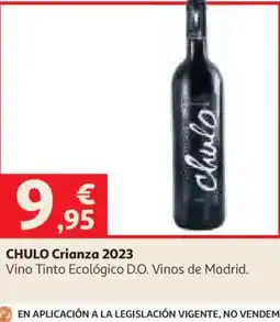 Alcampo Chulo Crianza 2023 oferta