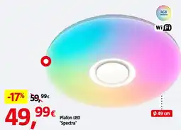 Bauhaus Plafon LED 'Spectra' oferta