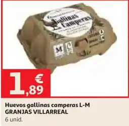 Alcampo Granjas Villarreal huevos gallinas camperas l-m oferta