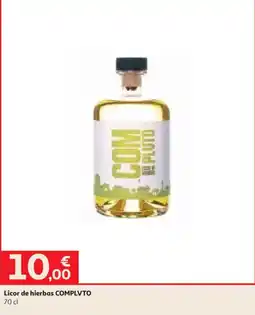 Alcampo Licor de hierbas COMPLVTO oferta