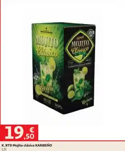 Alcampo K. RTD Mojito clásico KARIBEÑO oferta