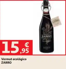 Alcampo ZARRO Vermut ecológico oferta