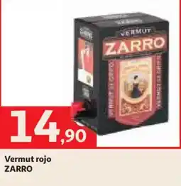Alcampo Zarro vermut rojo oferta