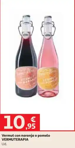 Alcampo Vermuterapia vermut con naranja o pomelo oferta