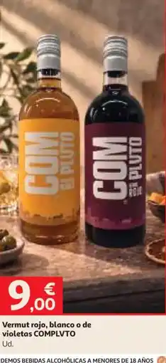 Alcampo Complvto vermut rojo, blanco o de violetas oferta