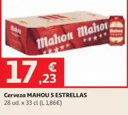 Alcampo Mahou 5 estrellas oferta
