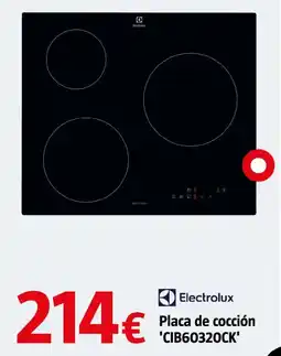 Bauhaus Electrolux Placa de cocción 'CIB60320CK' oferta