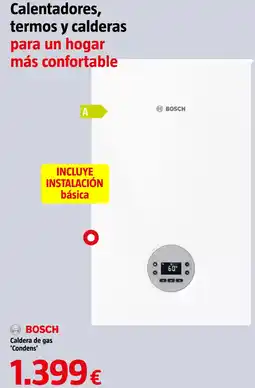 Bauhaus Bosch Caldera de gas 'Condens' oferta