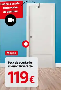 Bauhaus Pack de puerta de interior 'Reversible' oferta