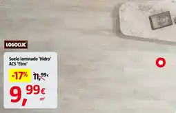 Bauhaus Logoclic suelo laminado 'Hidro' AC5 'Ebro' oferta