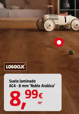 Bauhaus Logoclic suelo laminado oferta
