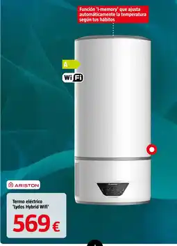 Bauhaus Ariston termo eléctrico 'Lydos Hybrid Wifi' oferta