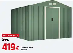 Bauhaus Lauters caseta de jardín oferta
