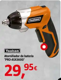 Bauhaus Toolson atornillador de batería 'PRO-ASX3600' oferta