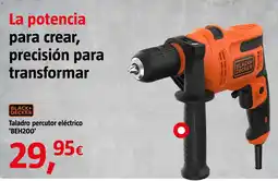 Bauhaus Black+Decker taladro percuter eléctrico 'BEH200' oferta