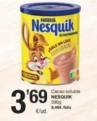 SPAR Fragadis Nesquik - cacao soluble oferta