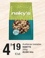 SPAR Fragadis Avellanas tostadas oferta