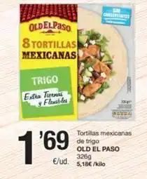 SPAR Fragadis Old el paso - tortillas mexicanas de trigo oferta