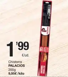SPAR Fragadis Palacios - chistorra oferta