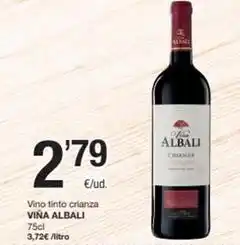SPAR Fragadis Viña albali - vino tinto crianza oferta