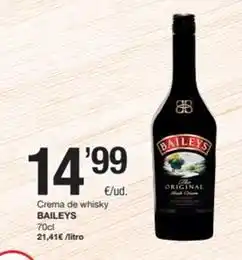 SPAR Fragadis Baileys - crema de whisky oferta