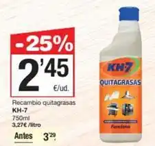 SPAR Fragadis Kh-7 - recambio quitagrasas oferta