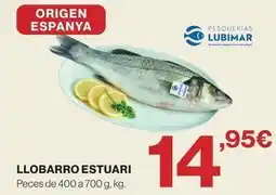 El Corte Inglés Origen - llobarro estuari oferta