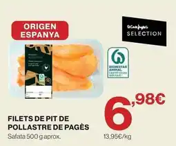El Corte Inglés Origen - filets de pit de pollastre de pages oferta