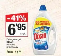 SPAR Fragadis Dixan - detergente gel oferta
