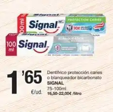 SPAR Fragadis Signal - dentifrico protección caries o blanqueador bicarbonato oferta