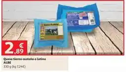 Alcampo Albo - queso tierno costeno o latino oferta