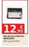 Alcampo Duo de tacos ibericos oferta