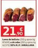 Alcampo Bellota - lomo de oferta