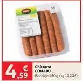 Alcampo Comabu - chistorra oferta