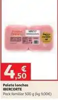 Alcampo Paleta lonchas oferta